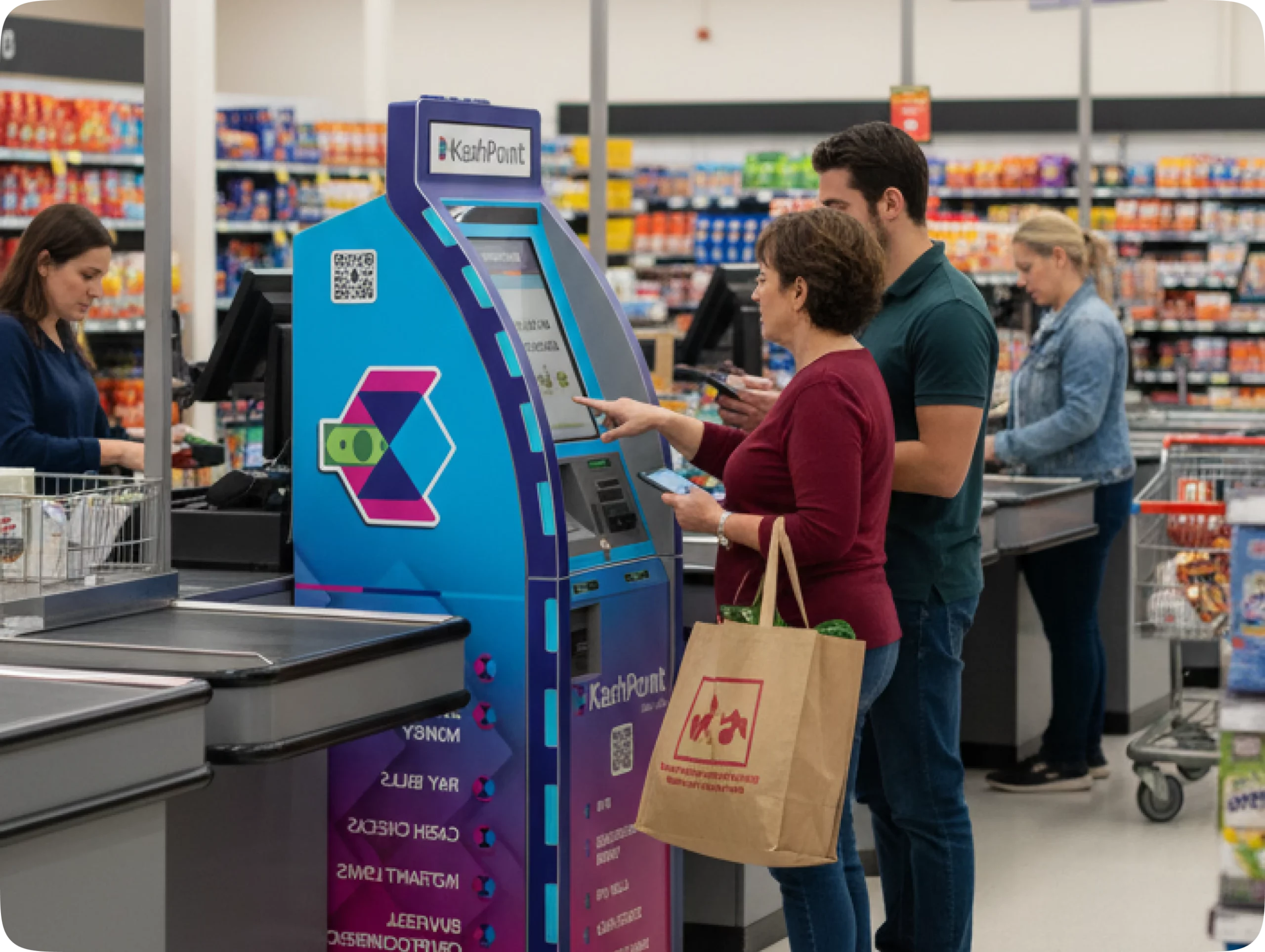 Infographic chart showing market opportunity and growth potential for fintech and payments services