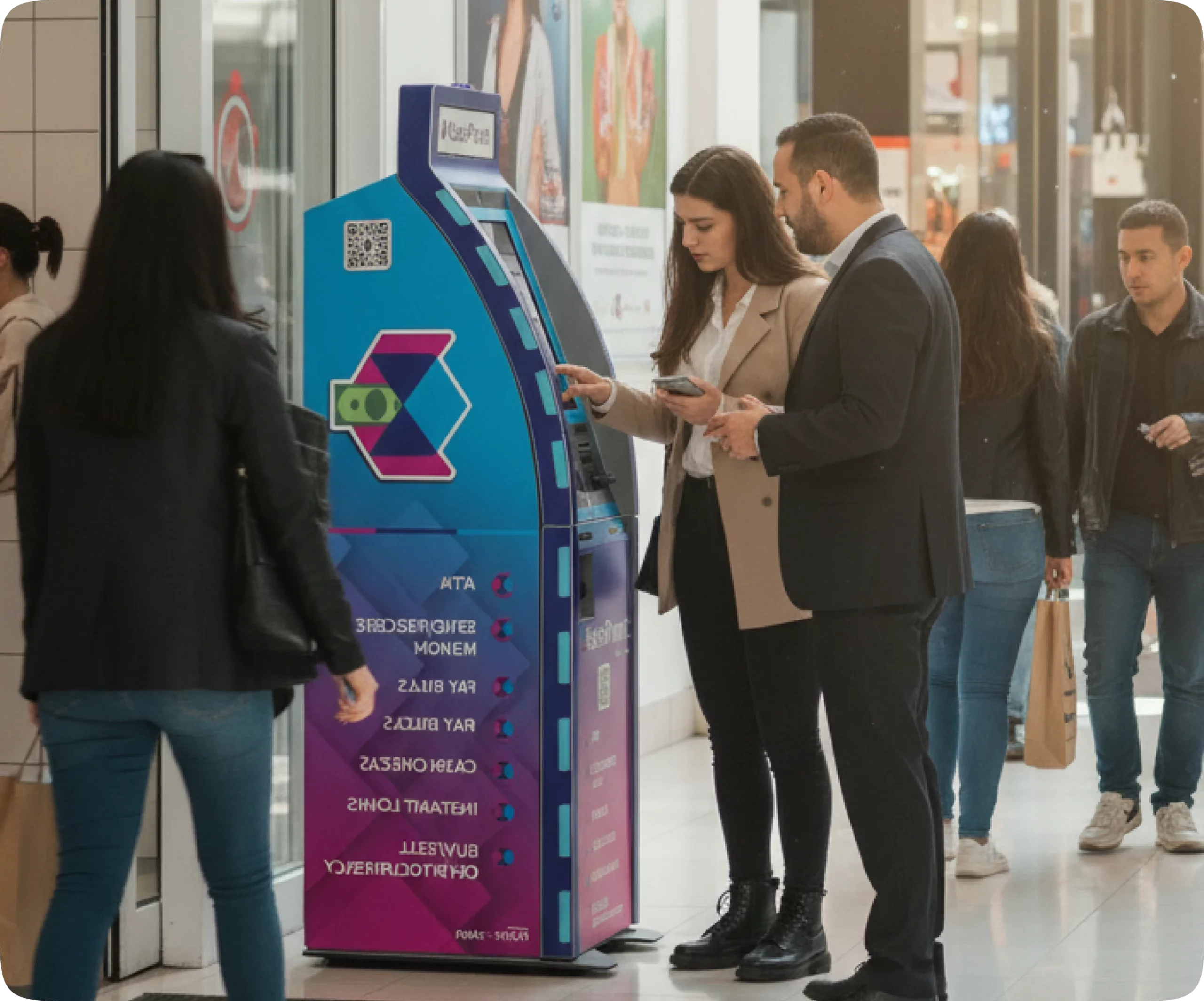 Tablet showing PointsKash merchant tools support dashboard on screen