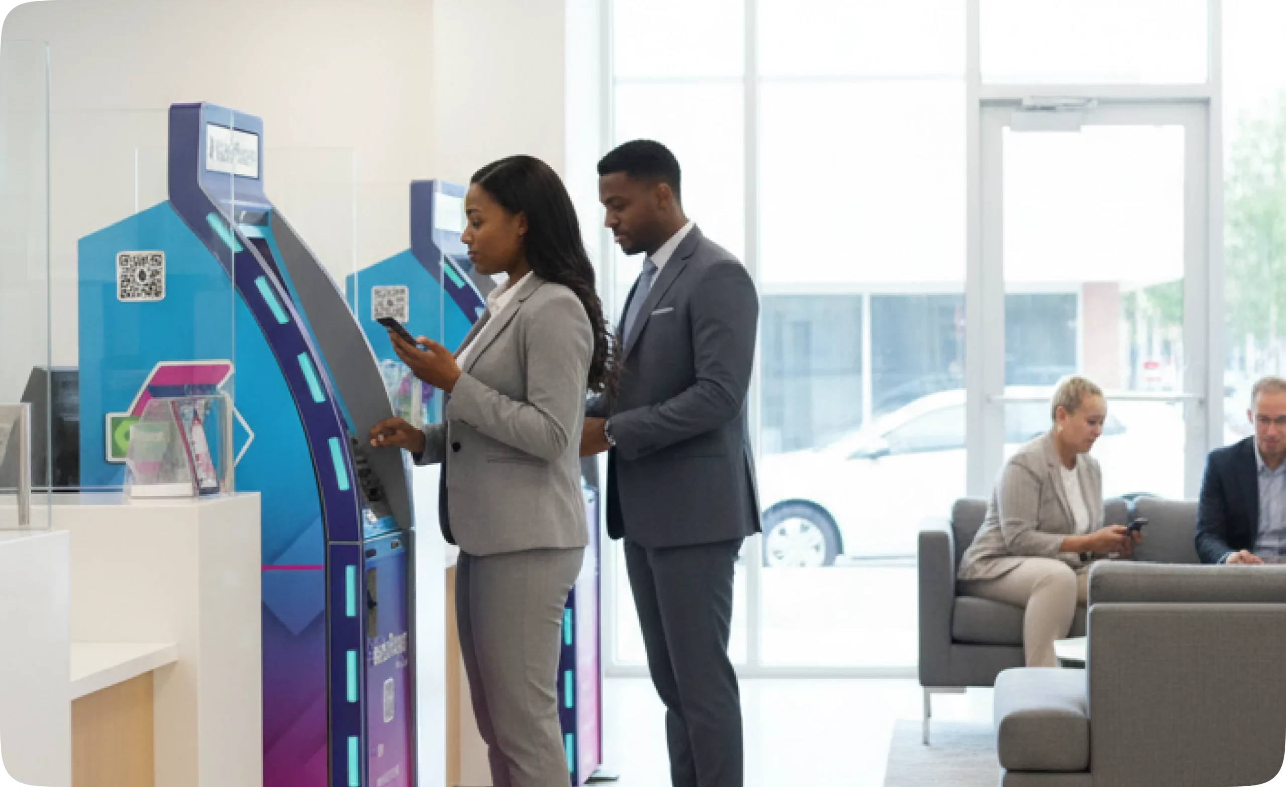 Laptop and smartphone on desk showing PointsKash web and mobile interface